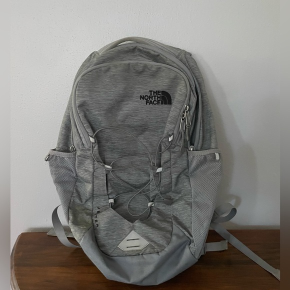 The North Face Jester Backpack, Mid Grey Dark Heather/TNF Black - Picture 1 of 5